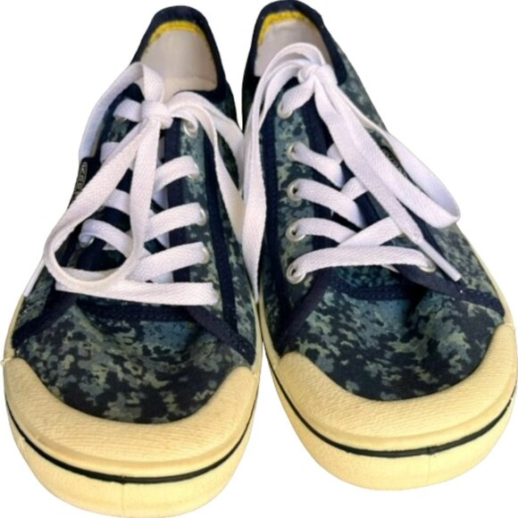 Keen Elsa Lite Canvas Sneakers - Blue Nights - 8 - Picture 2 of 13